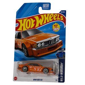 Hot Wheels BMW 635 CSi Wild Widebody Orange Diecast Car New for 2025